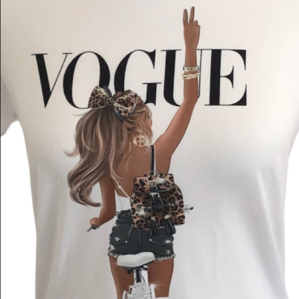 Vogue Graphic Tee Bike design - Picture 4 of 4